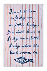 Geschirrtuch Baumwolle Catch of the Day,  Ulster Weavers 