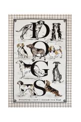 Geschirrtuch Baumwolle Country Dogs Hunde von Ulster Weavers 