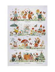 Geschirrtuch Baumwolle Gnome 4 Holidays  von Ulster Weavers  von Ulster Weavers 