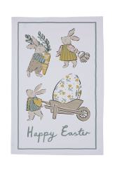 Geschirrtuch, Happy Easter, Frohe Ostern von Ulster Weavers 