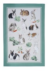 Geschirrtuch, Rabbit Patch Hasen von Ulster Weavers 