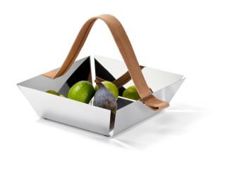 Philippi Design A TAVOLA Fruchtkorb Obstschale Edelstahl 