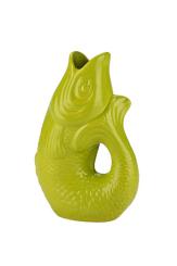 Gift Company Monsieur Carafon Keramik Fisch Vase, Krug Karaffe S lime, 1,2 Liter 
