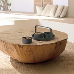 Philippi Design CLARA Snack-Tablett mit 3 Schälchen  pulverbeschichteter Stahl 