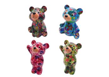 Pomme Pidou exklusive Spardose Bär 4 Farben je 3 Modelle Kaffeekasse, 