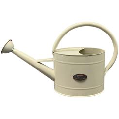 Giesskanne creme weiß 2,5 liter Metall Shabby 