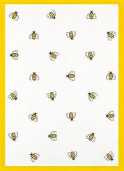 Geschirrtuch Geschirrtuch Halbleinen Küchentuch Druck "BIENEN" , Fa. Kracht  Fa. Kracht 