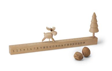 Philippi Design ELMAR Adventskalender aus Buchenholz 