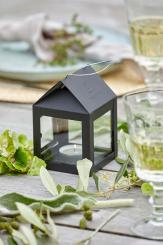 A2 Living Hänge Laterne wetterfest feuerverzinkt schwarz Outdoor rostfrei 12 cm 