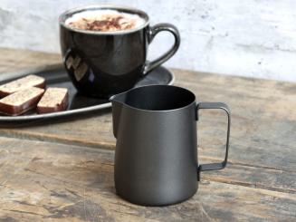 Chic Antique Milchkanne anthrazit rostfreier Stahl, sehr edel 