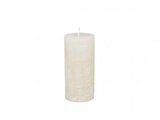 Chic Antique Kerze creme weiß 7 x 15 cm, ca 60 Std Brenndauer 
