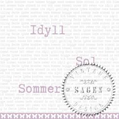 20 Servietten Sommer Idyll  33x33, Sagen Vintage 