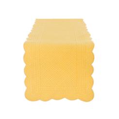 Tischläufer Quilt gelb 45 x 140, Blanc Mariclo 