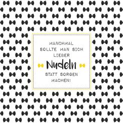 20 Servietten, Serviettentechnik  Nudeln  33x33 PPD 