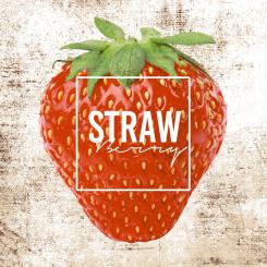 20 Servietten Strawberry Erdbeere 33 x 33, Nouveau 