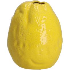 Keramik Vase Zitrone "Pero" 14 cm, Vosteen 