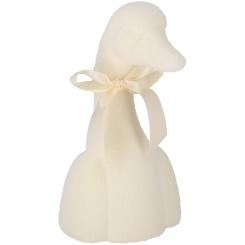 Gans Tasko creme Velours Samtoptik 25 cm 