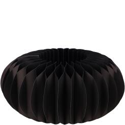 Papier Sockel "Dacia", D28cm, H13cm, schwarz Vosteen 