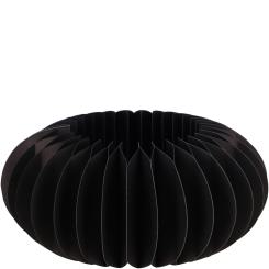 Papier Sockel "Dacia", D22cm, H10cm, schwarz Vosteen 