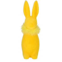XL Hase Stuppsi gelb Samtoptik Ostern Osterdeko 41 cm Vosteen 