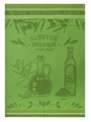 Geschirrtuch Bouteille Huile Surfine Olivenöl  Coucke 