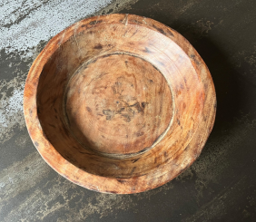 Kleine Altholzschale Altholz Schale 25 cm Unikat (2) 