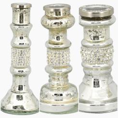 Kerzenständer Kerzenleuchter Bauernsilber, 3 Grössen 