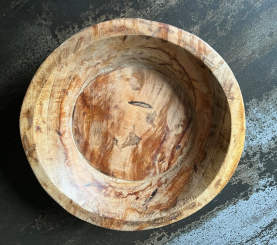 Kleine Altholzschale Altholz Schale 22,5 cm Unikat (3) 