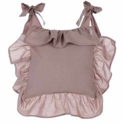 Stuhlkissen Kissen Bezug  altrosa Landhaus Blanc Mariclo Toskana 