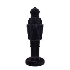 Gift Company Nussknacker Solna schwarz Velours Samtoptik 32 cm 