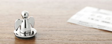 Philippi Design ANGELO Parkscheinhalter + Schutzengel 