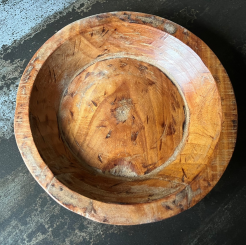 Kleine Altholzschale Altholz Schale 25,5 cm Unikat (1) 