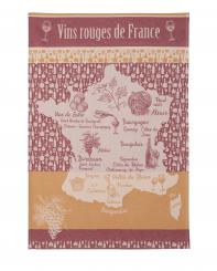 Geschirrtuch Vins Rouges de France, Coucke 
