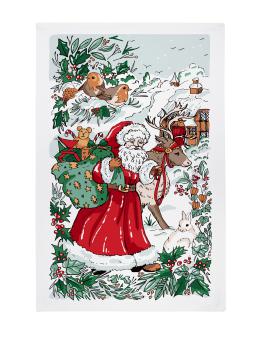 Geschirrtuch Santa Scene Weihnachten, Ulster Weavers 