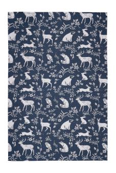 Geschirrtuch, Forest Friends navy blau, Wald Tiere von Ulster Weavers 