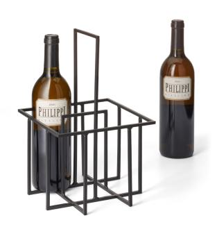 Philippi Design Cubo Flaschentragekorb Flaschenträger Flaschenhalter hochwertig 