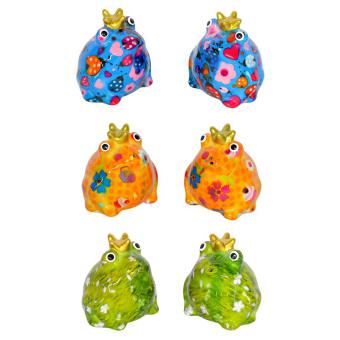 Pomme Pidou Salz & Pfeffer Streuer Frosch Freddy, 3 Modelle / Farben 