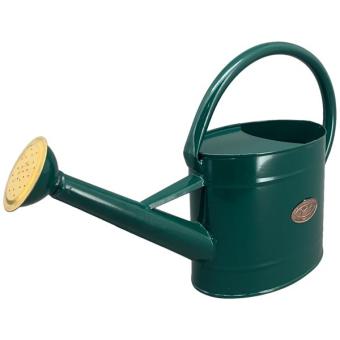 Giesskanne grün Metall 7,5 Liter Shabby 