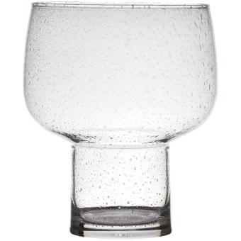 Vase Windlicht Bubble 22 x 26 cm Glas edel schlicht 