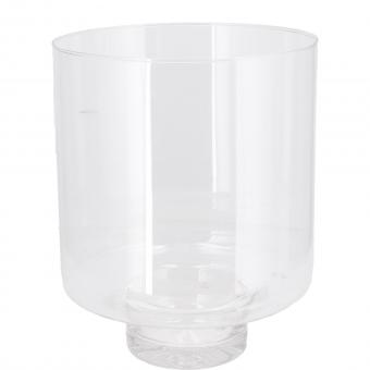 Vase Windlicht Zylinder Lirea mit Fuß 19 x 24 cm Glas edel schlicht Vosteen 