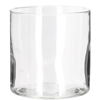 Vase Windlicht Zylinder 15 x 15 cm Glas edel schlicht 