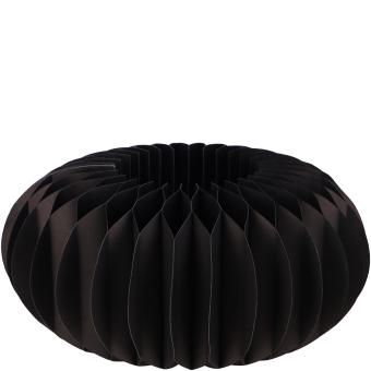 Papier Sockel "Dacia", D28cm, H13cm, schwarz Vosteen 