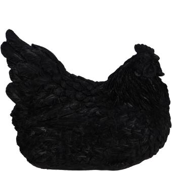 Huhn Kudo schwarz Ostern Osterdeko Vosteen 