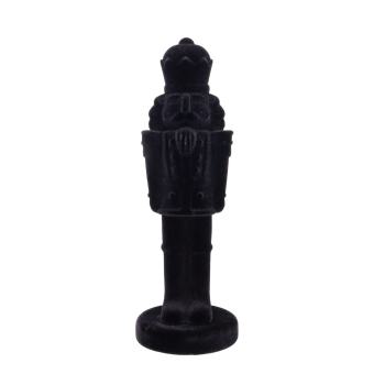 Gift Company Nussknacker Solna schwarz Velours Samtoptik 52 cm 