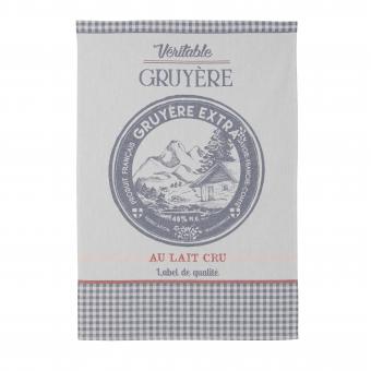 Geschirrtuch Gruyere Bleu Käse Coucke 