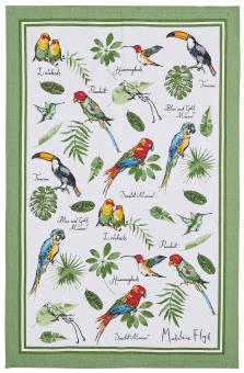 Geschirrtuch Tropical Birds Papagei, Ulster Weavers 
